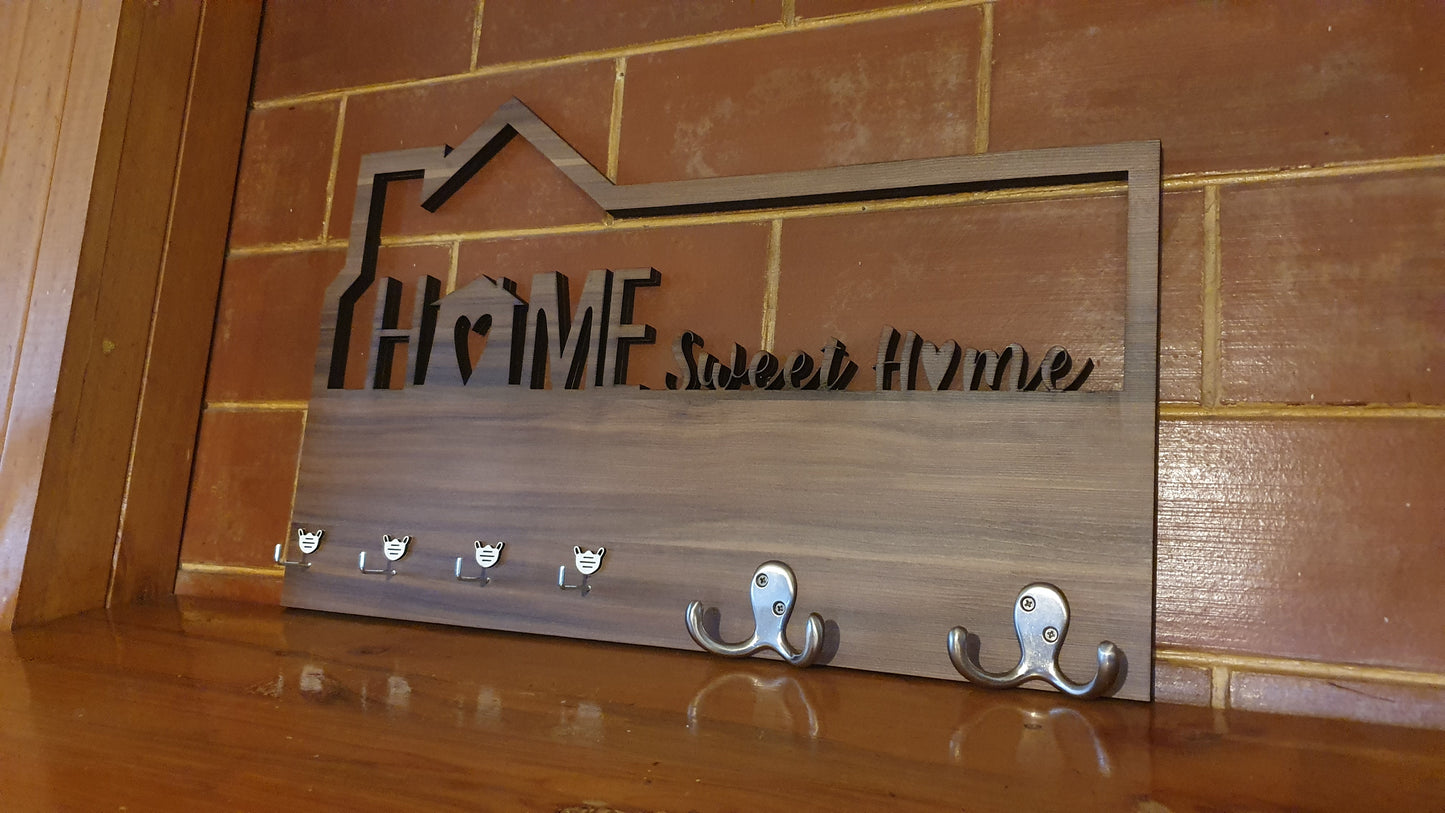 Colgador Home Model con 2 Ganchos Dobles