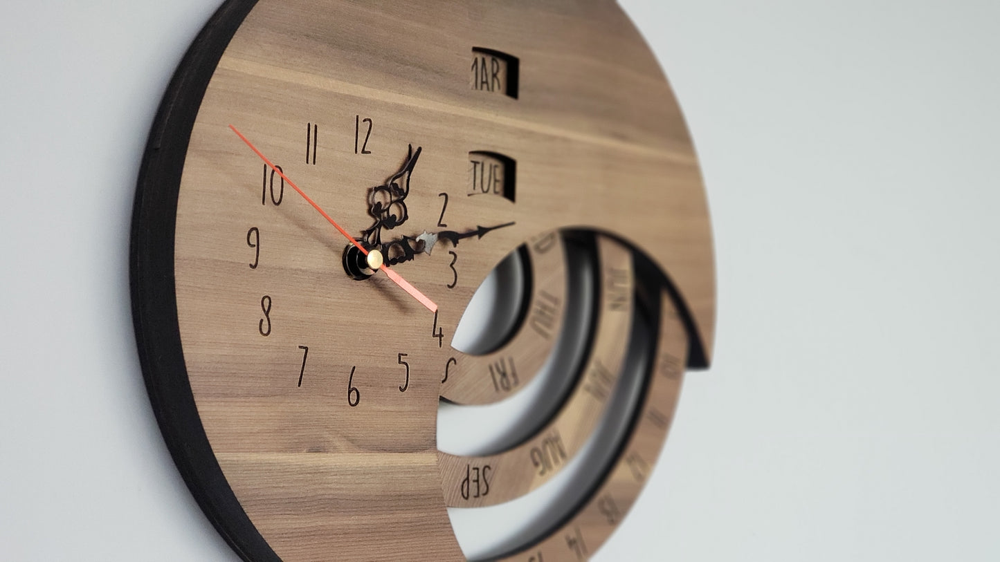 Reloj con calendario