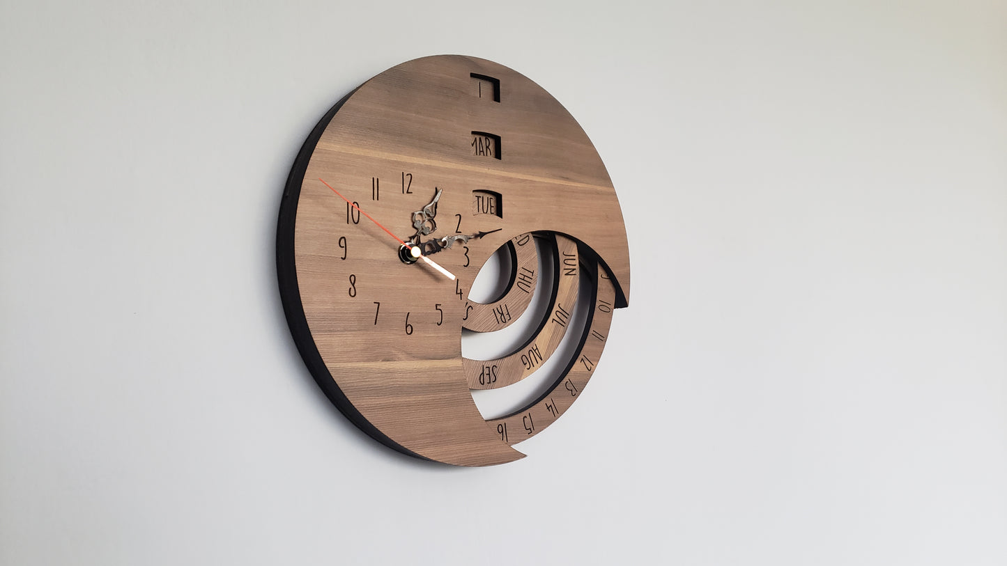 Reloj con calendario