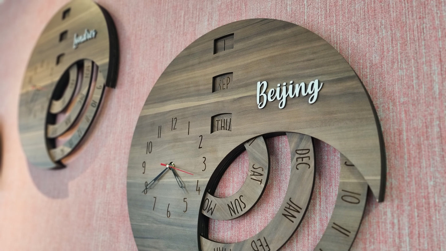 Reloj con calendario