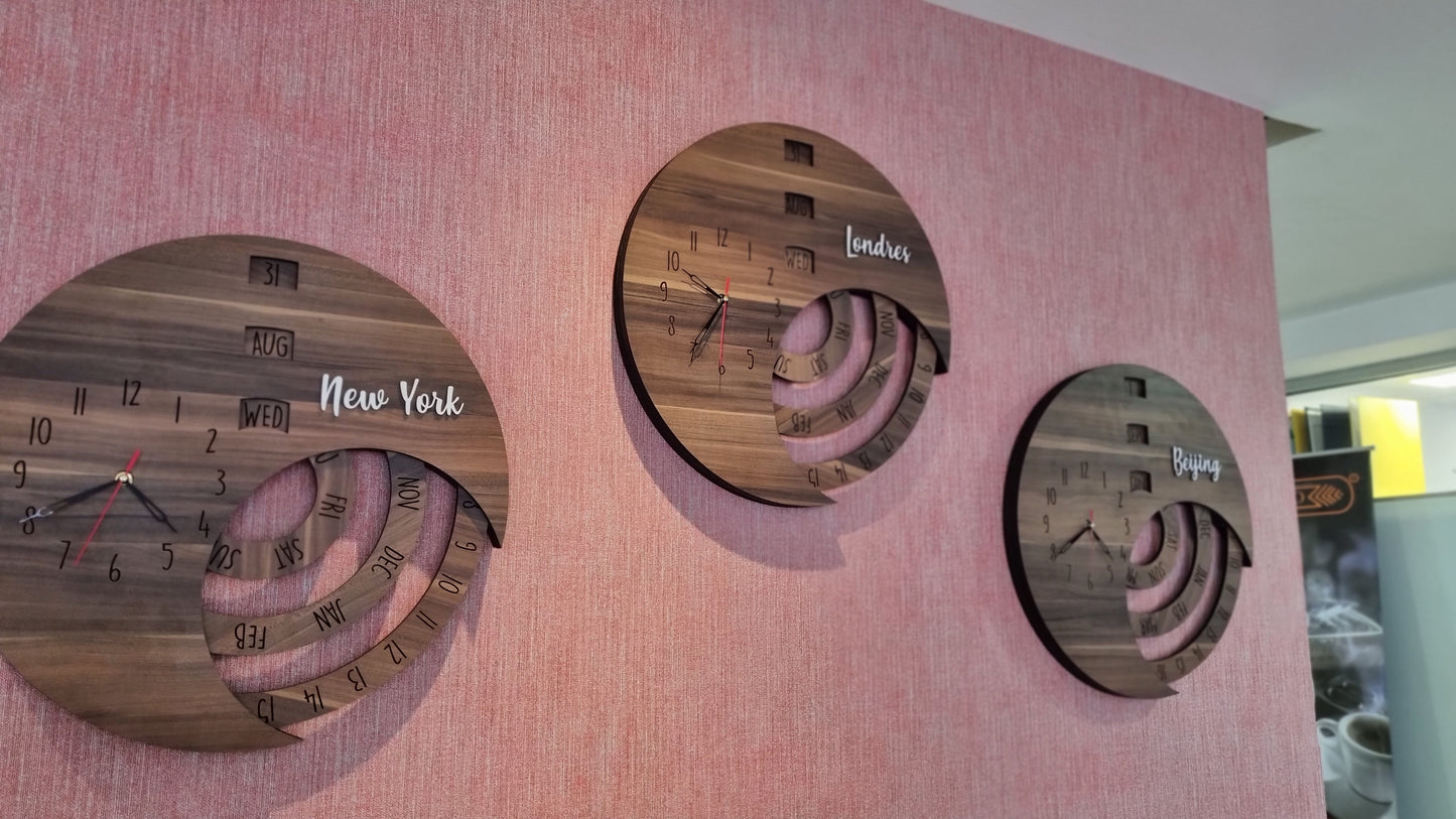 Reloj con calendario