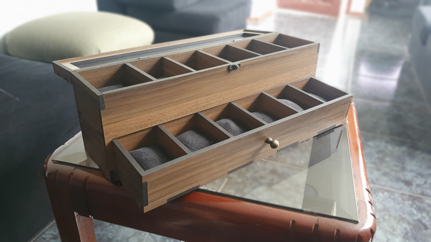 Caja de 12 relojes